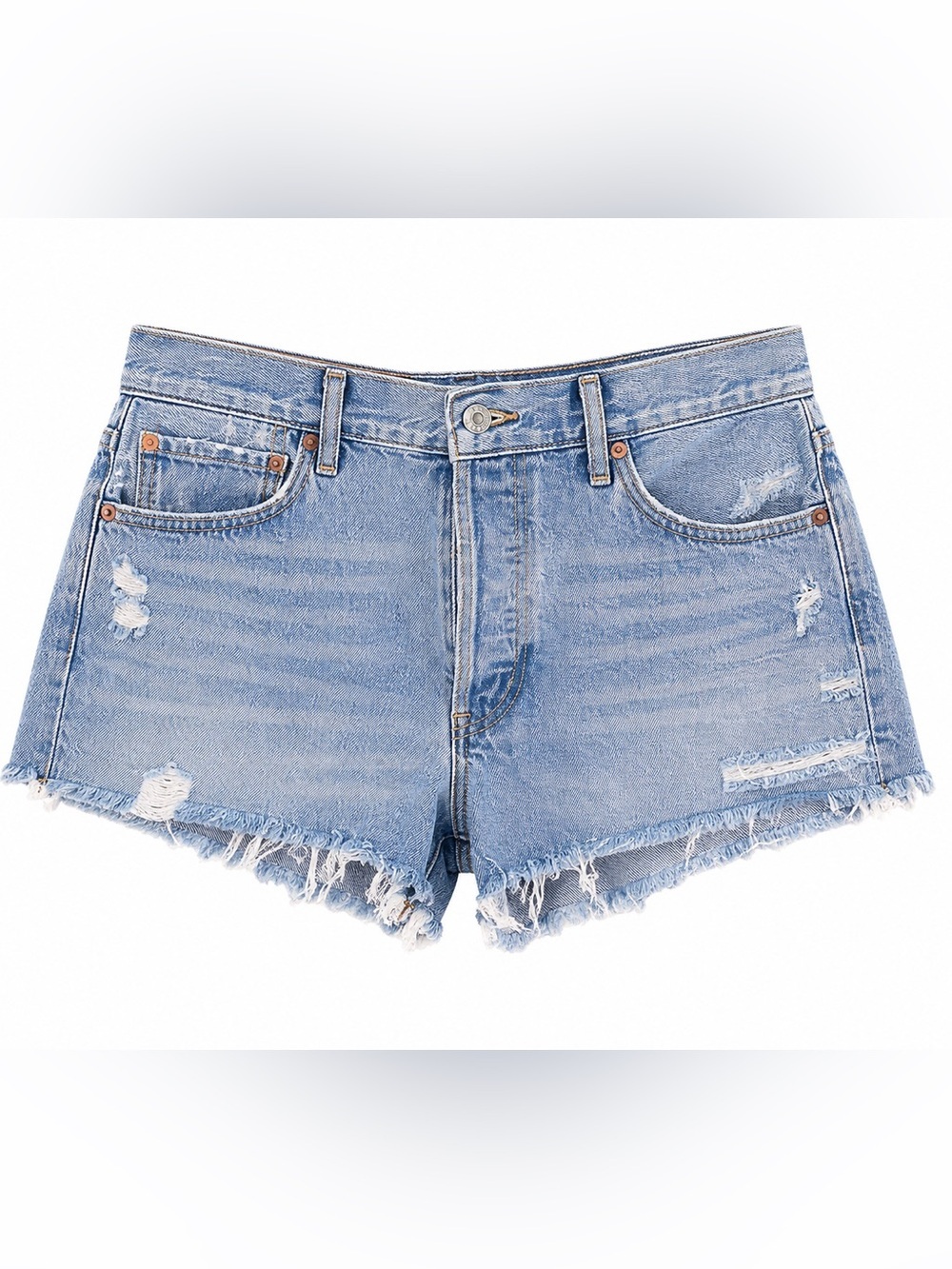 NWT AGOLDE PARKER VINTAGE CUT OFF SHORTS - Picture 1 of 3